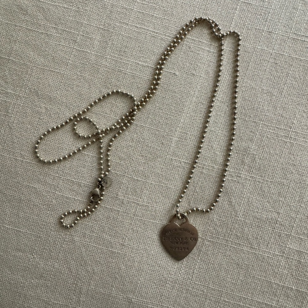 Tiffany & Co Heart Tag Pendant
